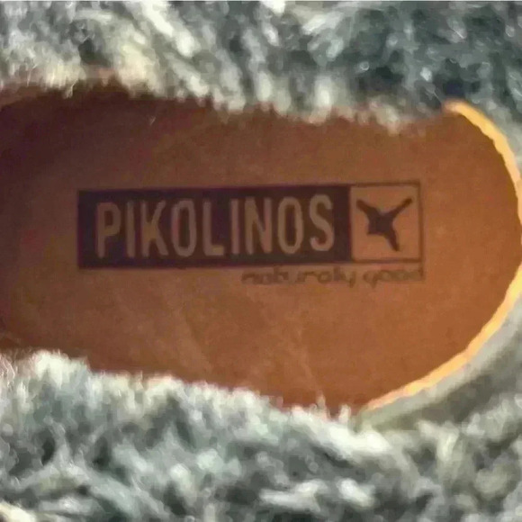 Pikolinos Leather Chelsea Boots Zip Up Faux Fur Trim In Black NWOT - Picture 3 of 12